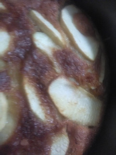 Una foto de Bizcocho de manzana con maicena