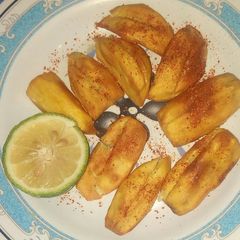 Fried Sweet potatoes A picture of Fried Sweet potatoes.