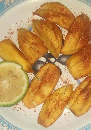 A picture of Fried Sweet potatoes.