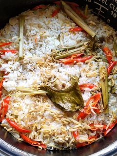 Foto resep Nasi Liwet Rice Cooker