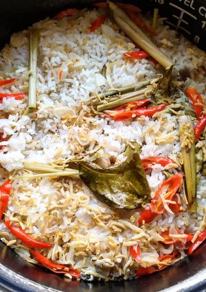 Foto resep Nasi Liwet Rice Cooker