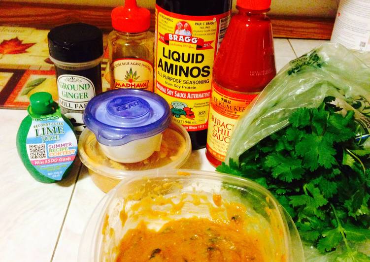 Simple Way to Make Super Quick Homemade Bonnie&#39;s Natural Nime Chow Peanut Sauce