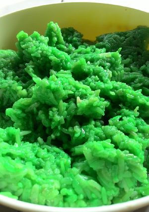 Foto resep Tape ketan hijau