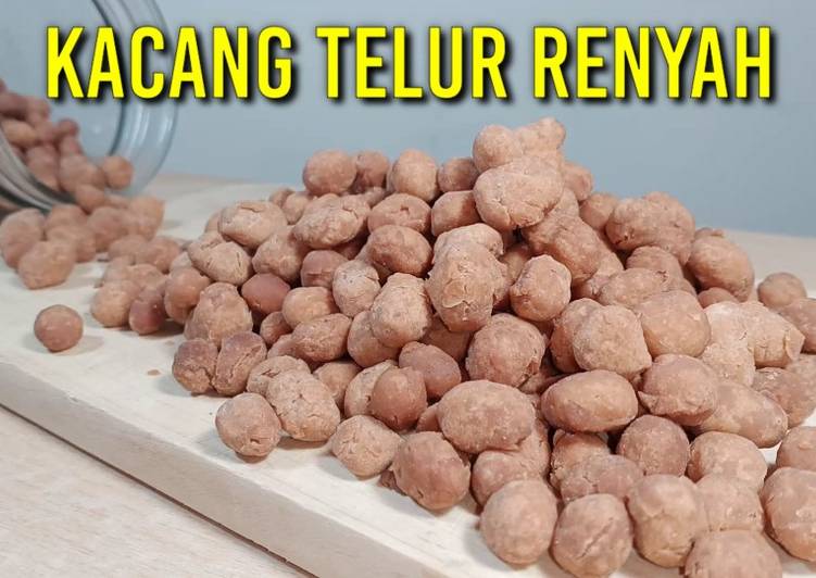 Resep Baru Kacang telur renyah Ala Warteg