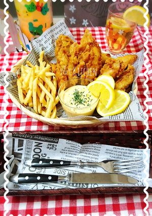 Foto resep Fish & chips