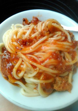 Foto resep spagetie