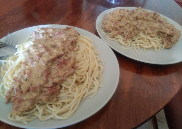 Easiest Way to Prepare Super Quick Homemade Heavy Carbonara