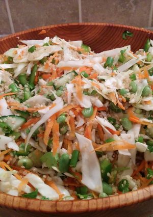 A picture of Asian Quinoa Salad.