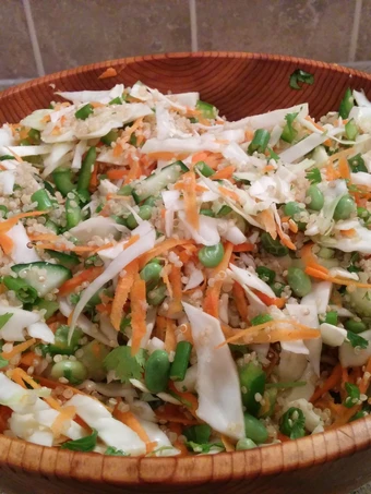 Easy Way Make Recipe Asian Quinoa Salad that is So Delicious, Delicious}