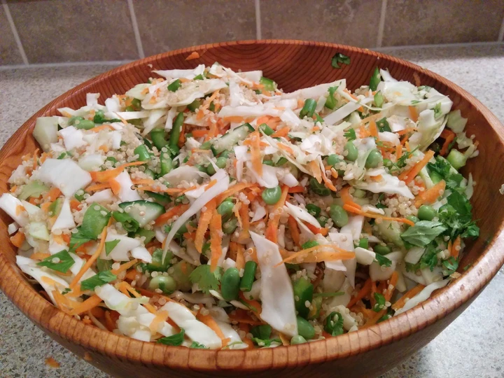 Easy Way Make Recipe Asian Quinoa Salad that is So Delicious, Delicious}