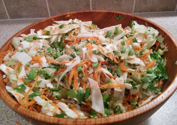How to Make Quick Asian Quinoa Salad