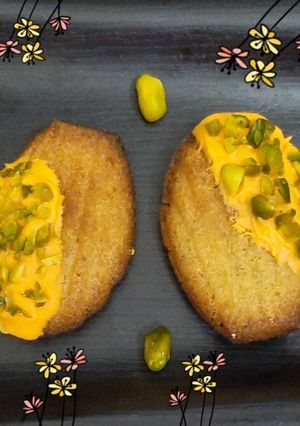 A picture of Orange Madeleines.
