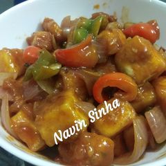 A picture of Paneer Chilli.