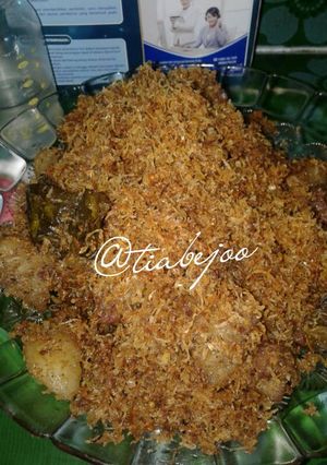 Foto resep Serundeng Tetelan Sapi ala Resep Mertua😋