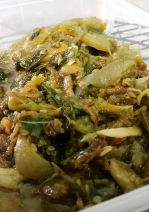 Foto resep Sambel ijo teri jengki