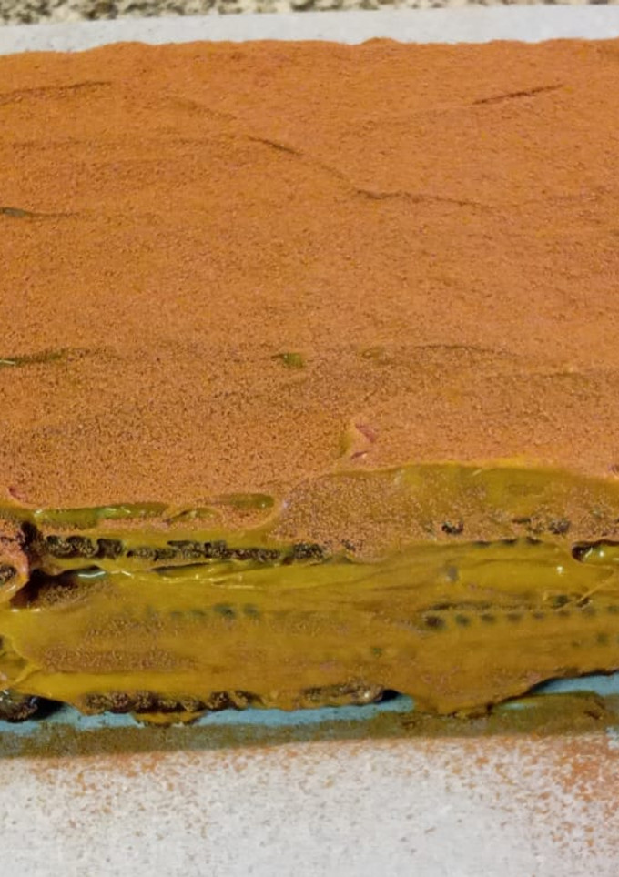 Una foto de Chocotorta