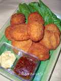 Fried Soybeans and Chicken Nuggets