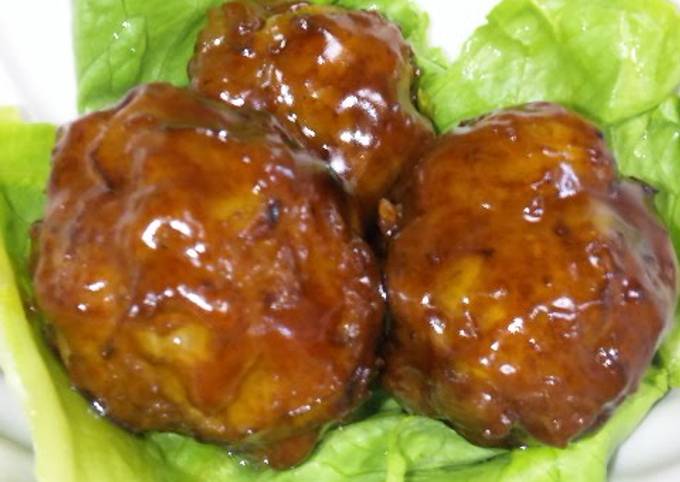 My Family's Standby Meatballs in Teriyaki Sauce