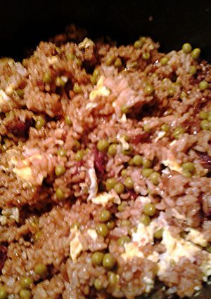 A picture of Aryca's favorite fried rice.