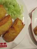 Ham Wrapped Potato Croquettes