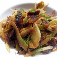 A picture of Fennel And Preserved Duck.