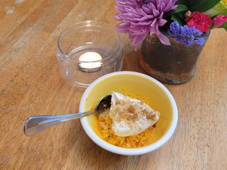 Frozen Peach Dessert