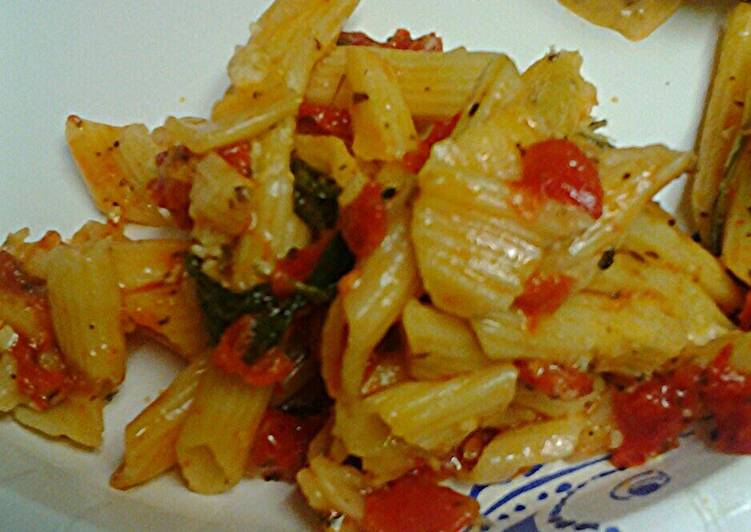 Recipe of Speedy French vegetarian pasta