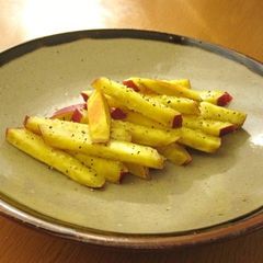 A picture of Surprisingly Sweet Black Pepper Stir-Fried Sweet Potatoes.