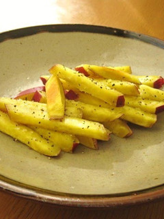A picture of Surprisingly Sweet Black Pepper Stir-Fried Sweet Potatoes.