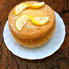 A picture of Whole wheat flour sa Lemon cake ❤️.