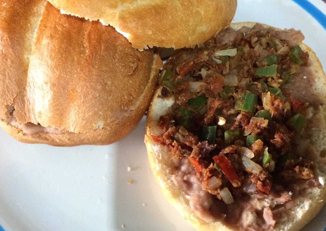 Lonches con Carne seca