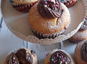 Foto di Muffin con cuore di Nutella 🤎