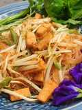 Pad Thai with Glass Noodles (Vegetarian)