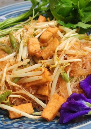 รูปของ ผัดไทยวุ้นเส้น(เจ)