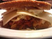 A picture of corn beef briskets