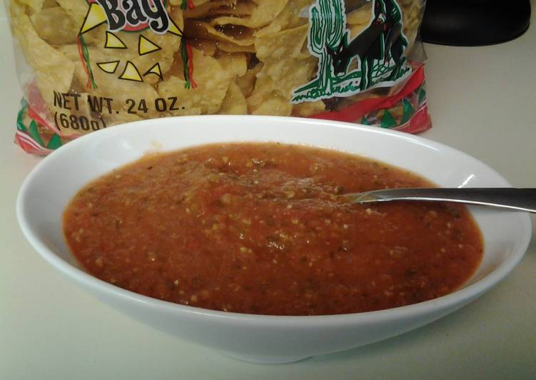 Easiest Way to Make Any-night-of-the-week Spicy Salsa