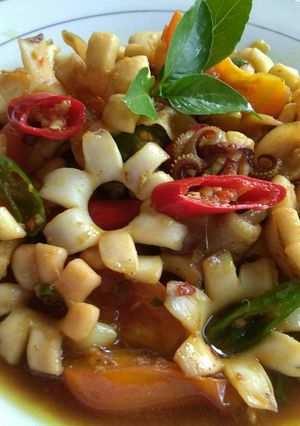 Foto resep Kembang cumi tiram