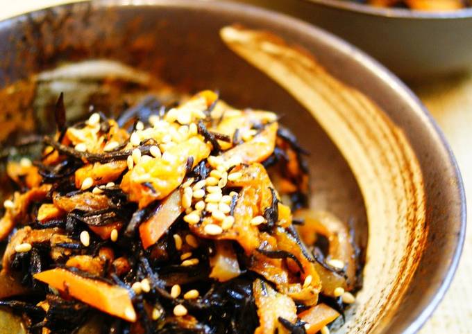 Step-by-Step Guide to Prepare Ultimate Simmered Hijiki Seaweed with Gochujang