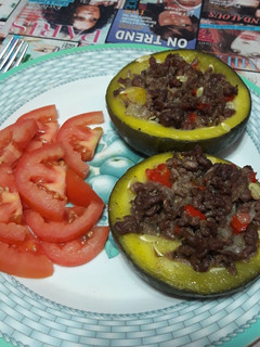 Una foto de Zapallitos rellenos súper fit
