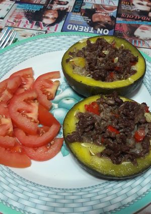Una foto de Zapallitos rellenos súper fit