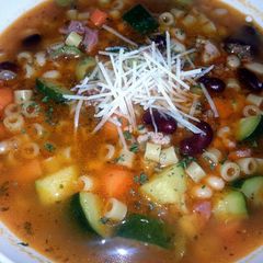 A picture of RayRay's Minestone Soup.