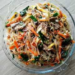 รูปของ Japchae / Stir Fried Glass Noodle / Soun Korea