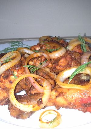 A picture of Chicken Masala Fry.