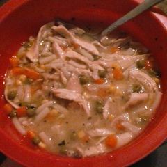 A picture of throw together soup.