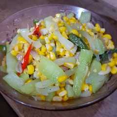 รูปของ Tumis Labu Siam Jagung
