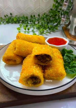 Foto resep Risol Daging Rendang