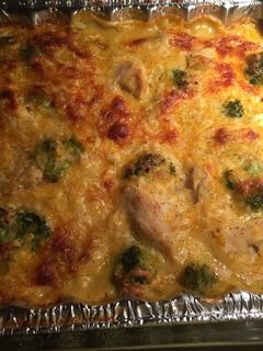 A picture of Chicken Breast, Broccoli, Jasmine Rice & Cheese.