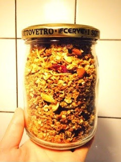 A picture of Healthy Homemade Granola.
