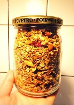 A picture of Healthy Homemade Granola.