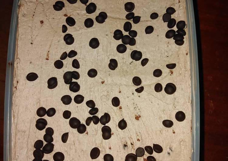 Gelato senza gelatiera al cioccolato